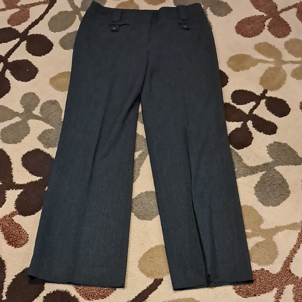 Ann Taylor Charcoal Dress Pants - Straight Leg